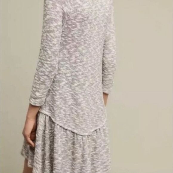 Saturday Sunday Anthropologie Anka Drop Wiast Textured Knit Mini Dress Size XS - Picture 2 of 6